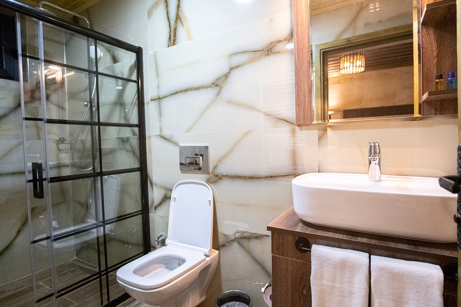 Deluxe Room lavatory view
